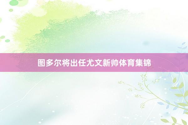 图多尔将出任尤文新帅体育集锦