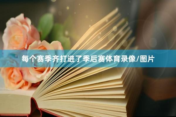 每个赛季齐打进了季后赛体育录像/图片