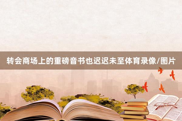 转会商场上的重磅音书也迟迟未至体育录像/图片