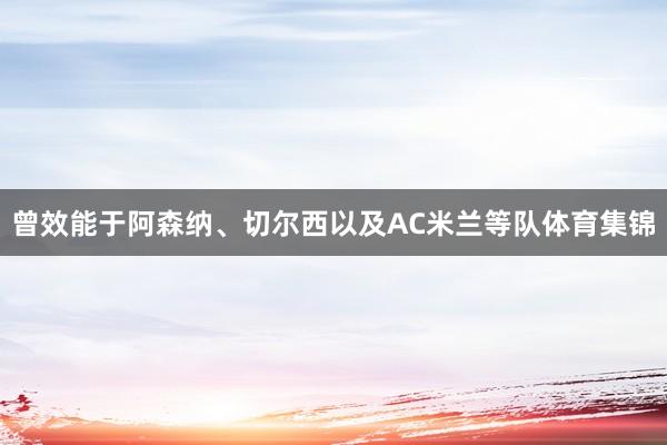 曾效能于阿森纳、切尔西以及AC米兰等队体育集锦