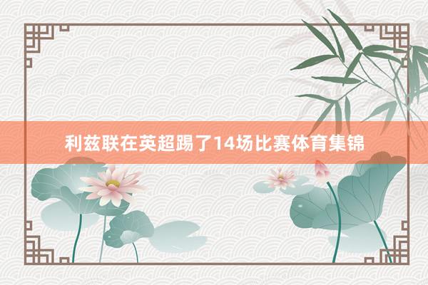 利兹联在英超踢了14场比赛体育集锦
