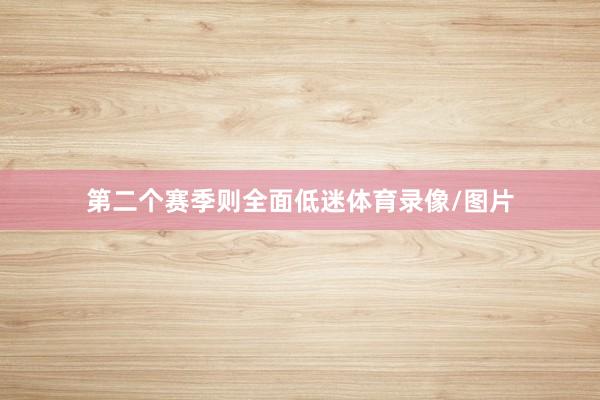 第二个赛季则全面低迷体育录像/图片