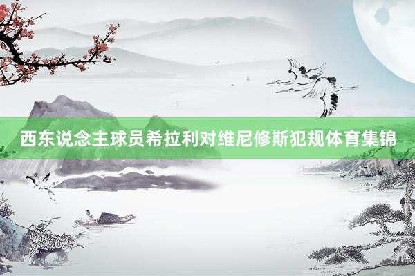西东说念主球员希拉利对维尼修斯犯规体育集锦