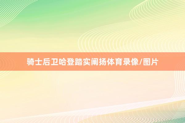 骑士后卫哈登踏实阐扬体育录像/图片